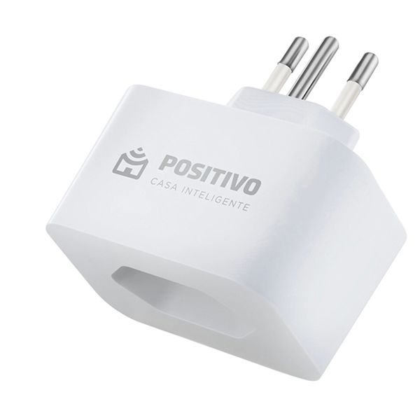 Smart Plug Wi-Fi 10A/1000W Positivo Casa Inteligente - Branco
