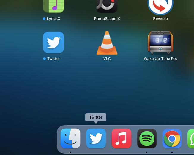 Repita o processo, removendo e adicionado apps ao Dock do seu Mac. Captura de tela: Lucas Wetten (Canaltech)