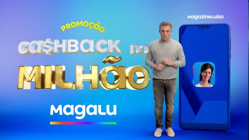 Magalu vai sortear R$ 2 milhões em cashback para compradores até novembro