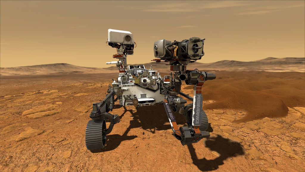 O rover Perseverance (Imagem: NASA)