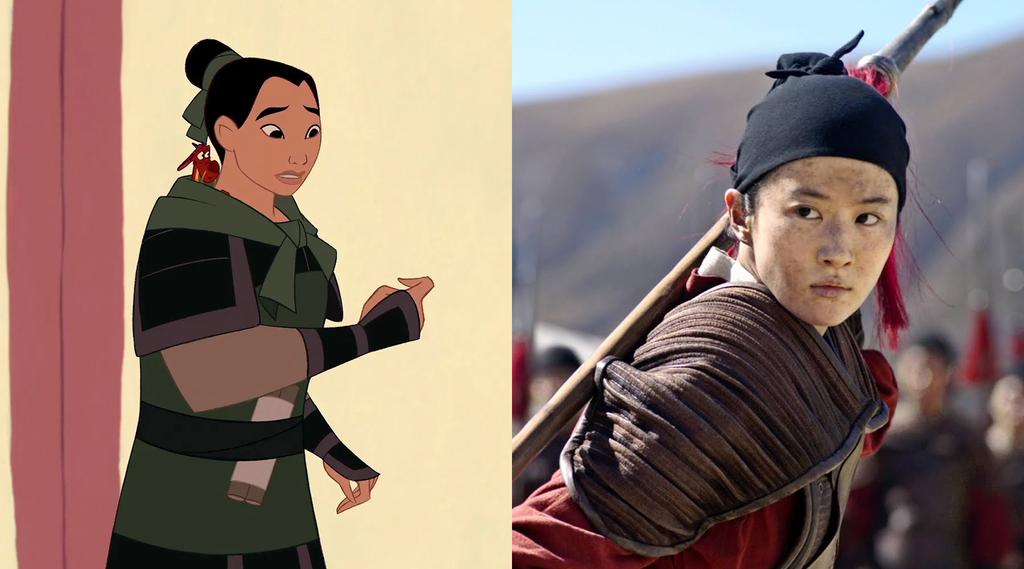 Na animação, o disfarce de Mulan é Ping; no live-action, Hua Jun (Imagem: Beatriz Vaccari / Canaltech)