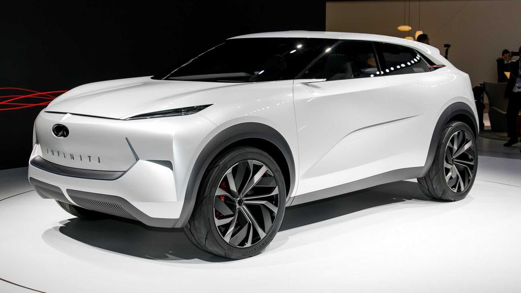 O SUV QX Inspiration competirá diretamente com os SUVs da Tesla