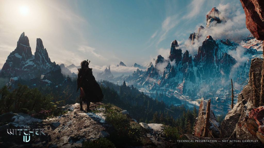 Tech demo de The Witcher IV rodando a 60 FPS no PlayStation 5