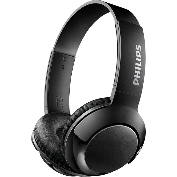 Fone de Ouvido Philips Bluetooth Preto Sem Fio Shb3075bk/00 Bass+ On Ear - Preto [NO BOLETO]
