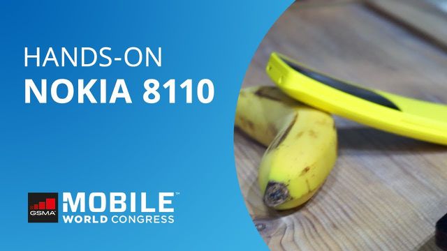 Nokia 8110: celular banana do Matrix está de volta [MWC 2018]