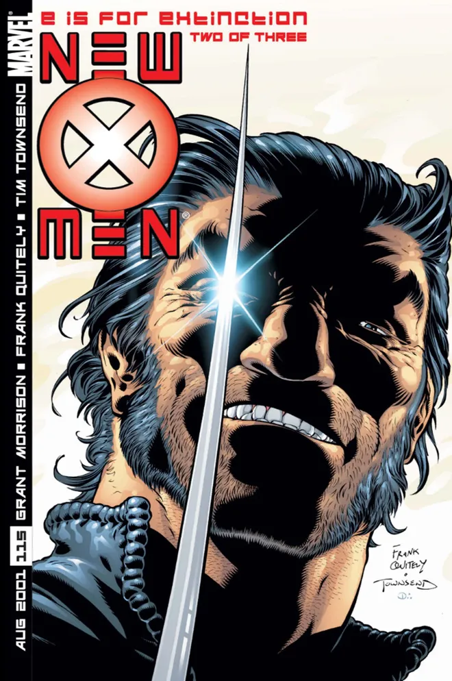 Capa de New X-Men #115, que deixa claro a resposta sobre as rajadas mortais de Ciclope (Imagem: Reprodução/Marvel Comics)