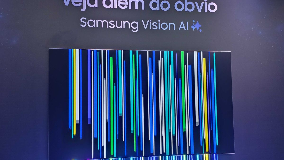 Novas TVs premium da Samsung chegam ao Brasil com foco em recursos de IA