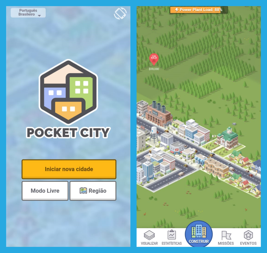 Sprawlopolis, um divertido jogo de construir cidade que cabe no bolso