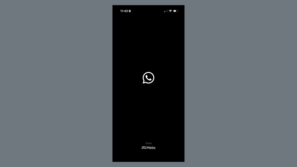 WhatsApp no iOS congela na tela de introdução ao abrir o app (Imagem: Reprodução/X) WhatsApp no iOS congela na tela de introdução ao abrir o app (Imagem: Reprodução/X)