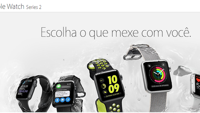 Apple Watch Series 2 começa a ser vendido no Brasil