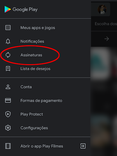 Como CANCELAR ASSINATURAS de aplicativos na GOOGLE PLAY! 