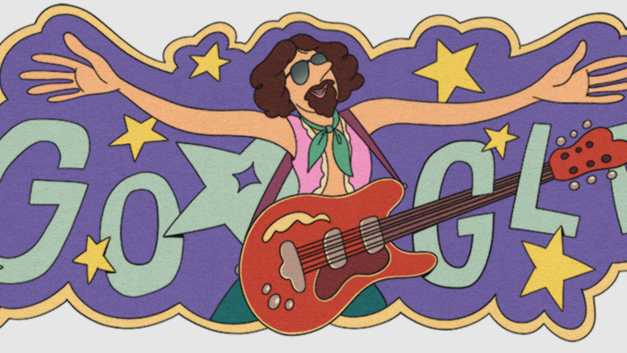 Doodle do Google celebra o cantor Raul Seixas no sábado; confira