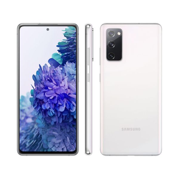 [APP + CUPOM + CLIENTE OURO] Smartphone Samsung Galaxy S20 FE 128GB Cloud White - 6GB RAM Tela 6,5” Câm. Tripla + Selfie 32MP
