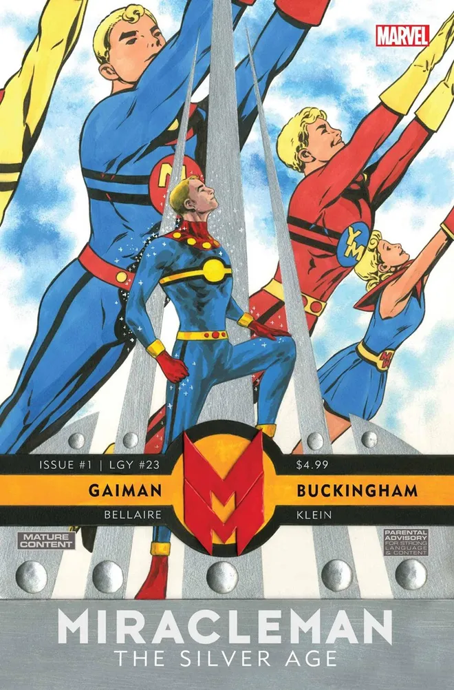 Novas publicações de Miracleman com assinatura de Neil Gaiman começam a ser lançadas em outubro nos EUA 