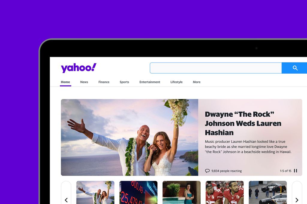 Yahoo muda completamente a sua identidade (Foto: Divulgação/Pentagram)