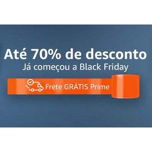 🚨 Amazon dá até 70% de desconto na Black Friday
