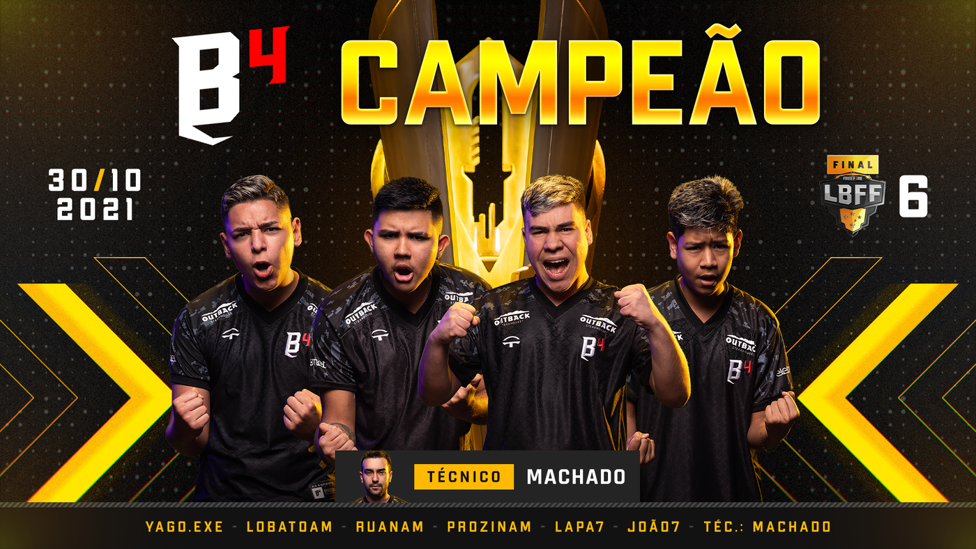 Free Fire B4 é Campeã Da Lbff 6 Canaltech