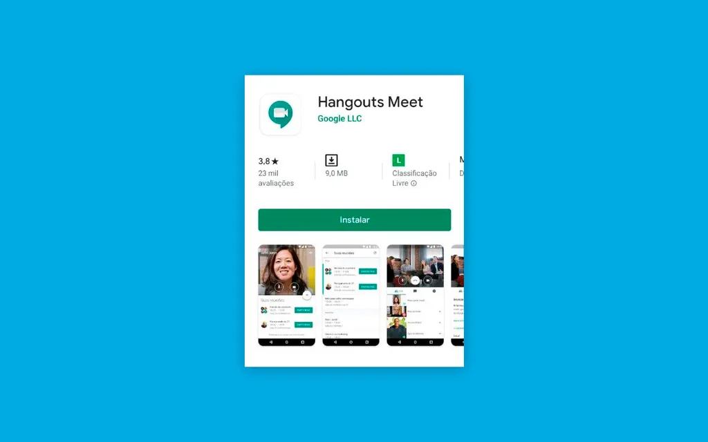 Google Meet substituiu o Hangouts Meet (Captura de tela: Matheus Bigogno)
