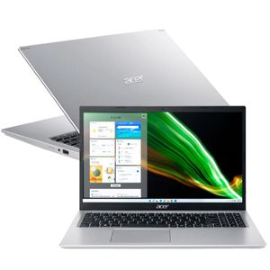 Notebook Acer Core i5-1135G7 8GB 256GB SSD Tela 15.6” Windows 11 Aspire 5 A515-56-55LD