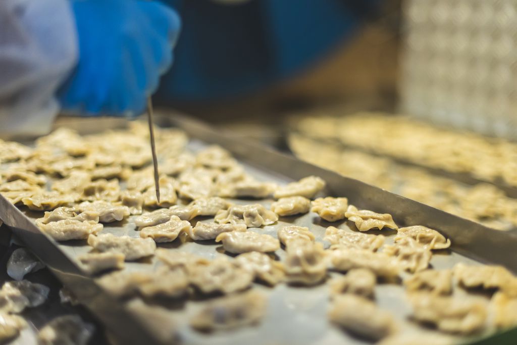 Preparação de pierogi