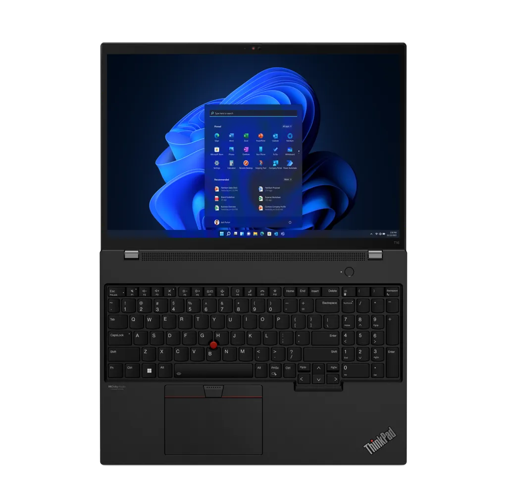 ThinkPad T16 pode ser comprado com processador AMD (Imagem: Divulgação/Lenovo)