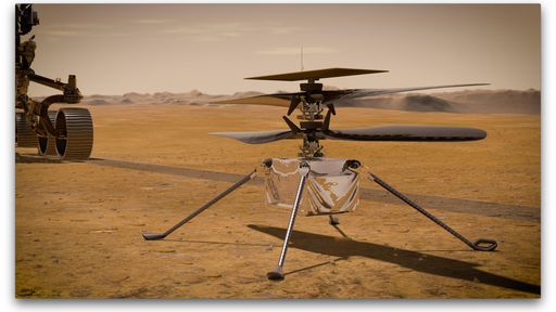 Primeiro voo de teste do helicóptero Ingenuity é adiado para 11 de abril