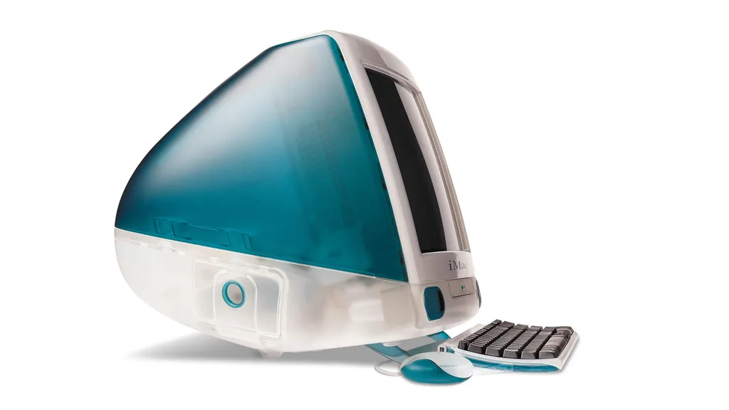 iMac G3 ganhou unidades com touchscreen (Imagem: Divulgação/Apple)