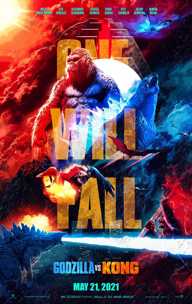 Godzilla vs Kong e Duna podem “melar” plano de estreias híbridas da Warner