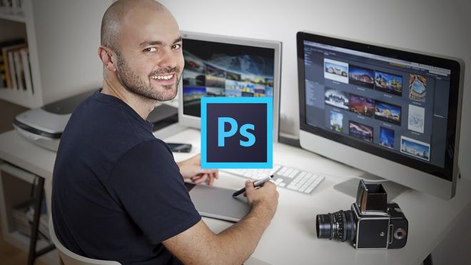 Torne-se um mestre do Photoshop com o professor Thiago Christo (Imagem: Udemy)