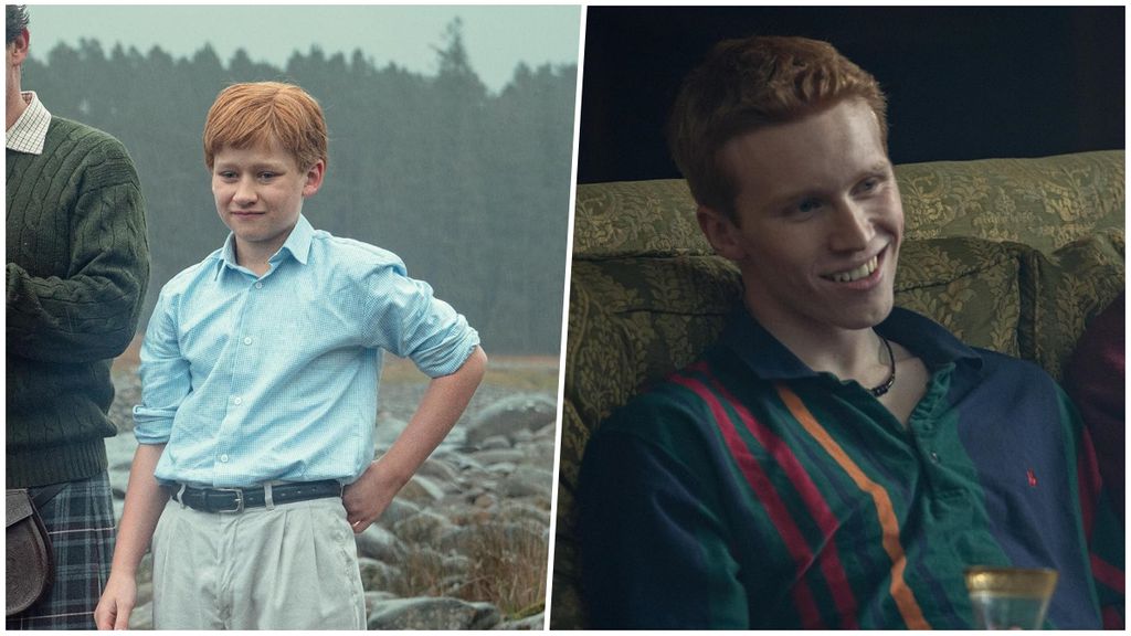 Fflyn Edwards e Luther Fordem fases diferentes da vida do príncipe Harry (Imagem: Divulgação/Netflix)