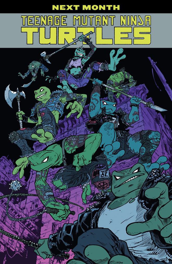 Tartarugas Ninja dos desenhos da década de 1980 retornam para série em  quadrinhos - UNIVERSO HQ
