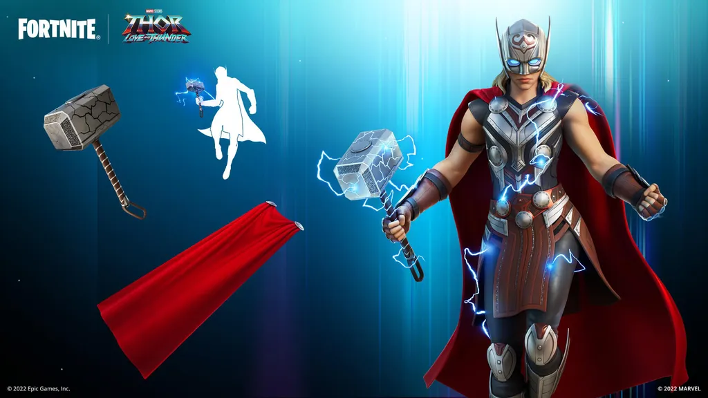 Itens do outro Thor, a Jane Foster (Foto: Divulgação/Epic Games)