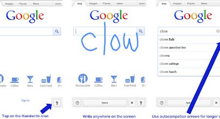 Handwrite Google Handwrite Google