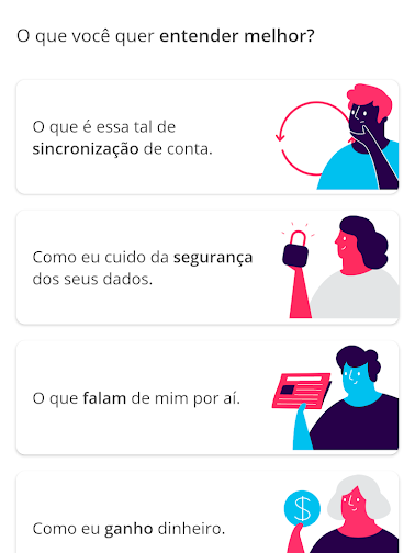 Informe-se com textos sobre a função do app (Imagem: André Magalhães/Captura de tela)