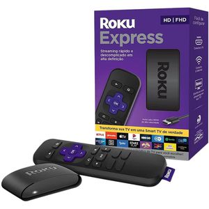 Streaming Roku Express Full HD com Controle Remoto - 3930BR