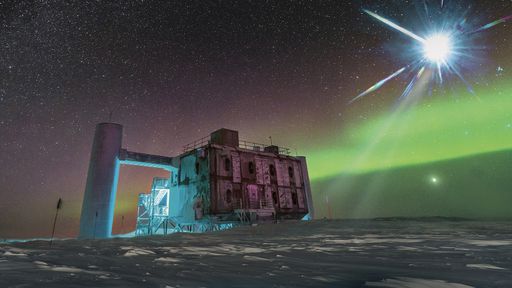 Neutrino misterioso detectado em 2019 não veio de onde os cientistas pensavam