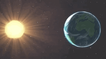Durante os eclipses solares, a Lua fica entre o Sol e a Terra, ocultando nossa estrela e projetando sombra por aqui (Imagem: Reprodução/NASA)
