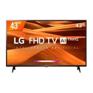 Smart TV LED PRO 43'' Full HD LG 43LM 631 3 HDMI 2 USB Wi-fi Conversor Digital