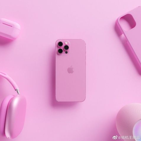 iPhone 13 Rose Pink render