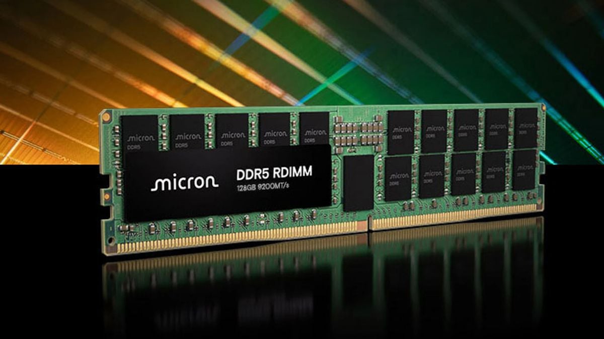 Micron anuncia memórias DDR5 com velocidade absurda fabricadas em 1γ