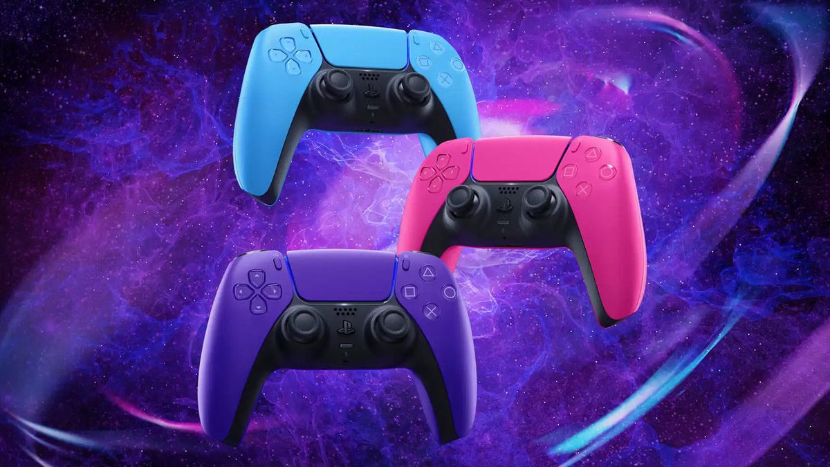 Controle PlayStation 5 DualSense Sem Fio PS5 - Galactic Purple