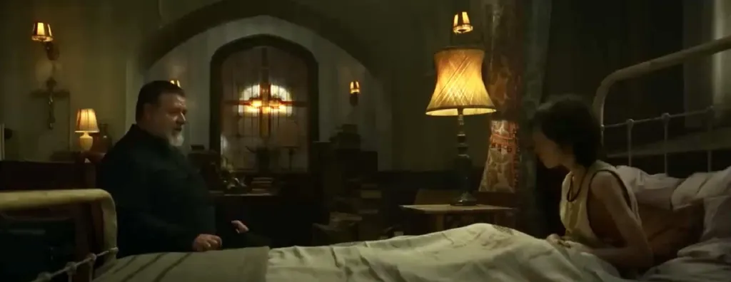 O Exorcista do Papa traz Russel Crowe como protagonista. (Imagem:Reprodução/Sony Pictures)