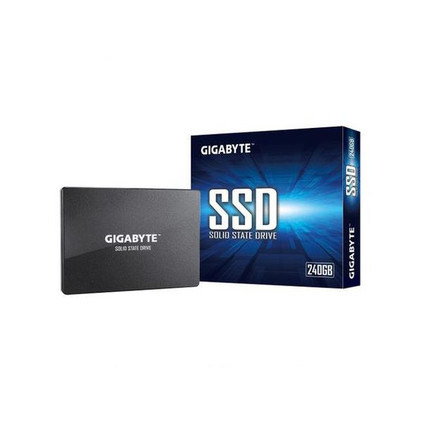 SSD Gigabyte 240GB SATA 2.5” - Leitura 500MB/s e Gravação 420MB/s