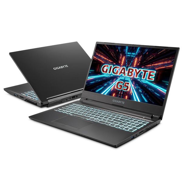 Notebook Gamer GIGABYTE G5 - GeForce RTX 3050, Intel Core i5-11400H, 16GB RAM, SSD 512GB, 15.6 FHD 144Hz - GD-51BR123SD