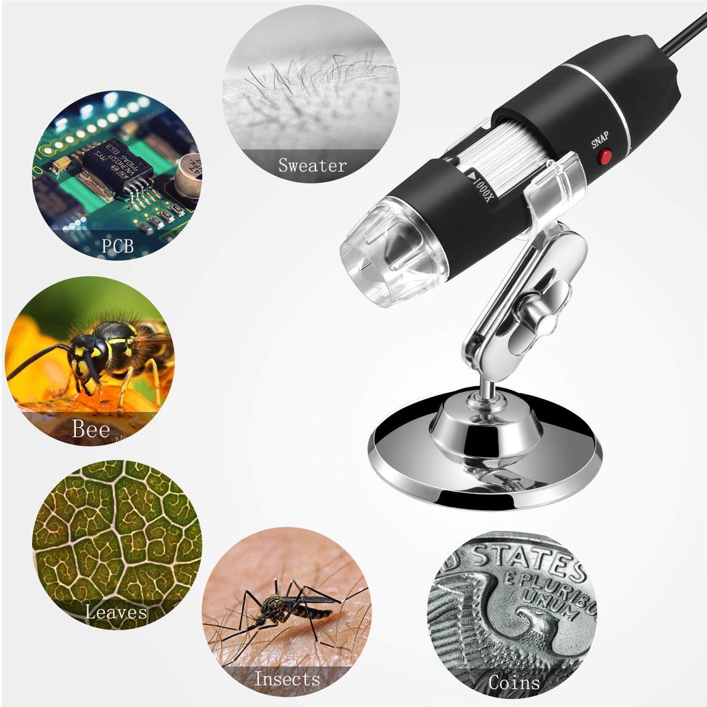 Microscópio USB (Imagem: Jiusion)