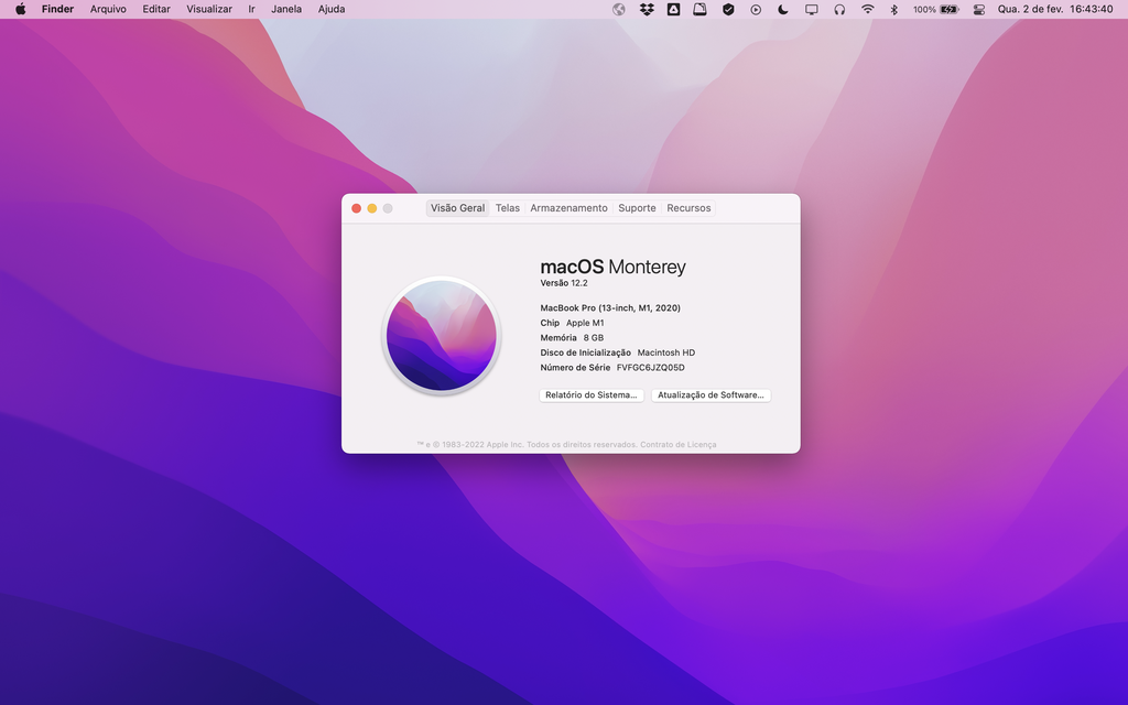 Verifique a capacidade de RAM do seu Mac (Captura de tela: Lucas Wetten)