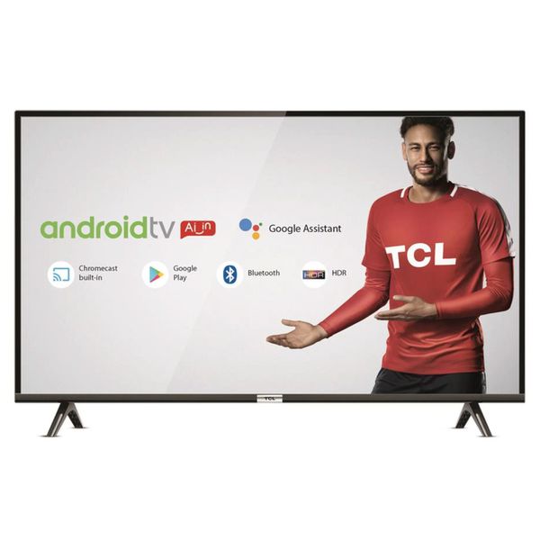 Smart TV LED 32" TCL 32S6500S Android, HDR, Controle com Comando de Voz, Micro Dimming, Google Assistant, HDMI e USB [CUPOM]