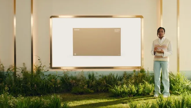 Pacotes menos agressivos ao meio ambiente chegam com novas TVs de 2022 (Imagem: Reprodução/Samsung)