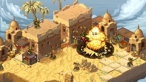 Metal Slug Tactics é anunciado para Nintendo Switch