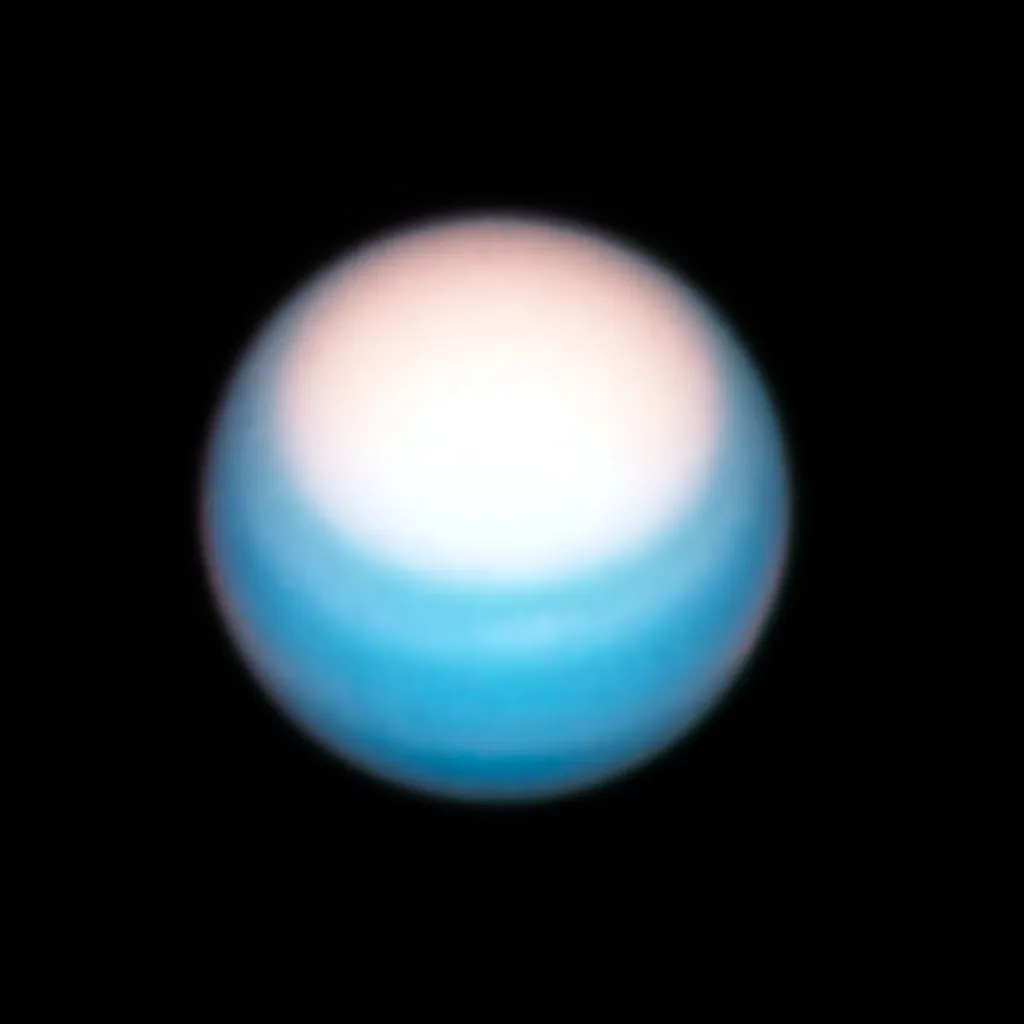 O cheiro de Urano parece ser insuportável (Imagem: NASA, ESA/A. Simon/M.H. Wong/OPAL team)